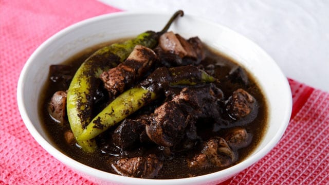 Dinuguan Pork Blood Stew.