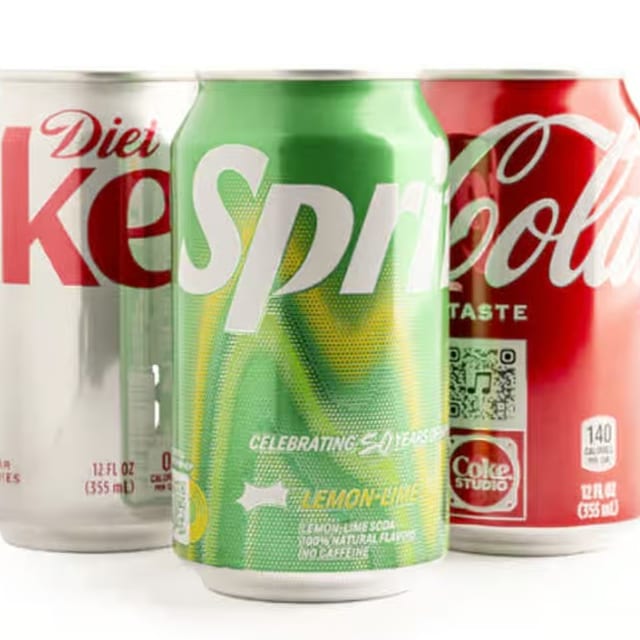 Soda Cans.
