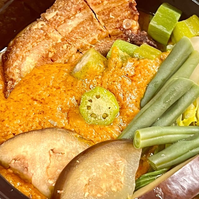Pork Kare Kare Peanut Butter Stew.